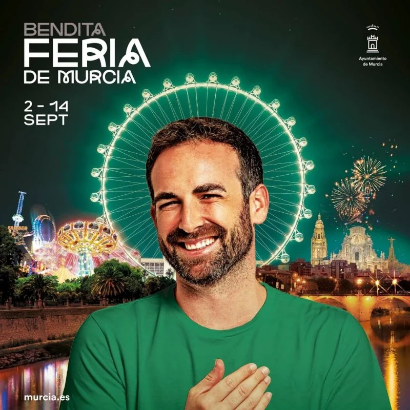 Cartel de la Feria de Murcia con Santi García Cremades